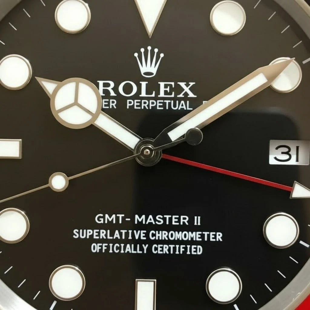 Rolex-Inspired GMT Wall Clock
