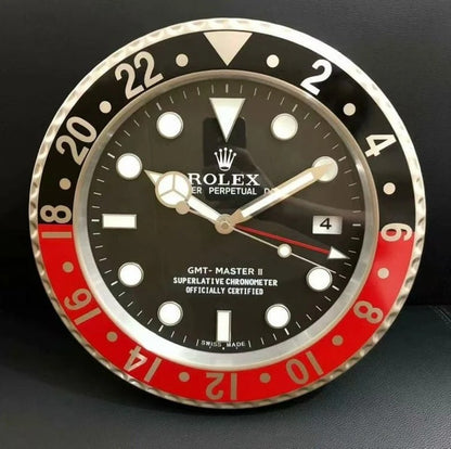 Rolex-Inspired GMT Wall Clock