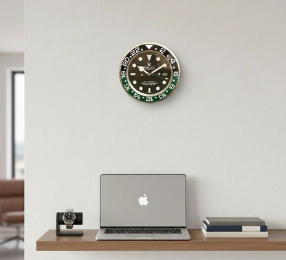 Rolex-Inspired GMT Wall Clock